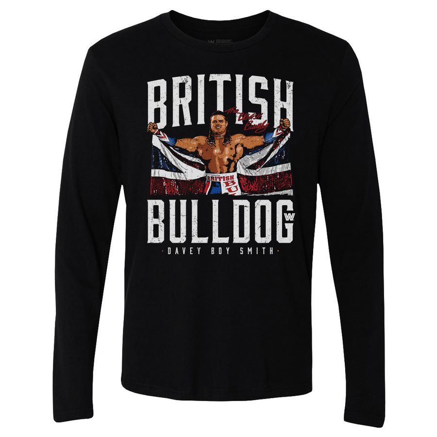British Bulldog Flag WHT - Legends _0t-shirt sweatshirt hoodie Long Sleeve shirt