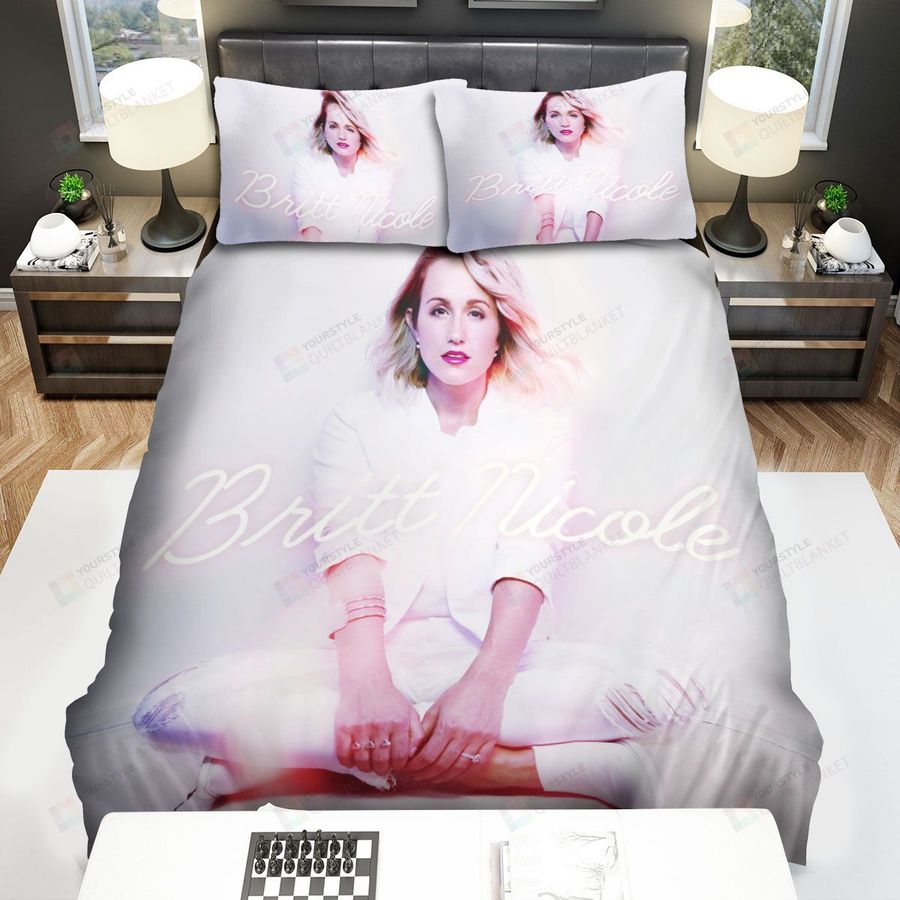 Britt Nicole Album Cover Bed Sheets Spread Comforter Duvet Cover Bedding Sets
