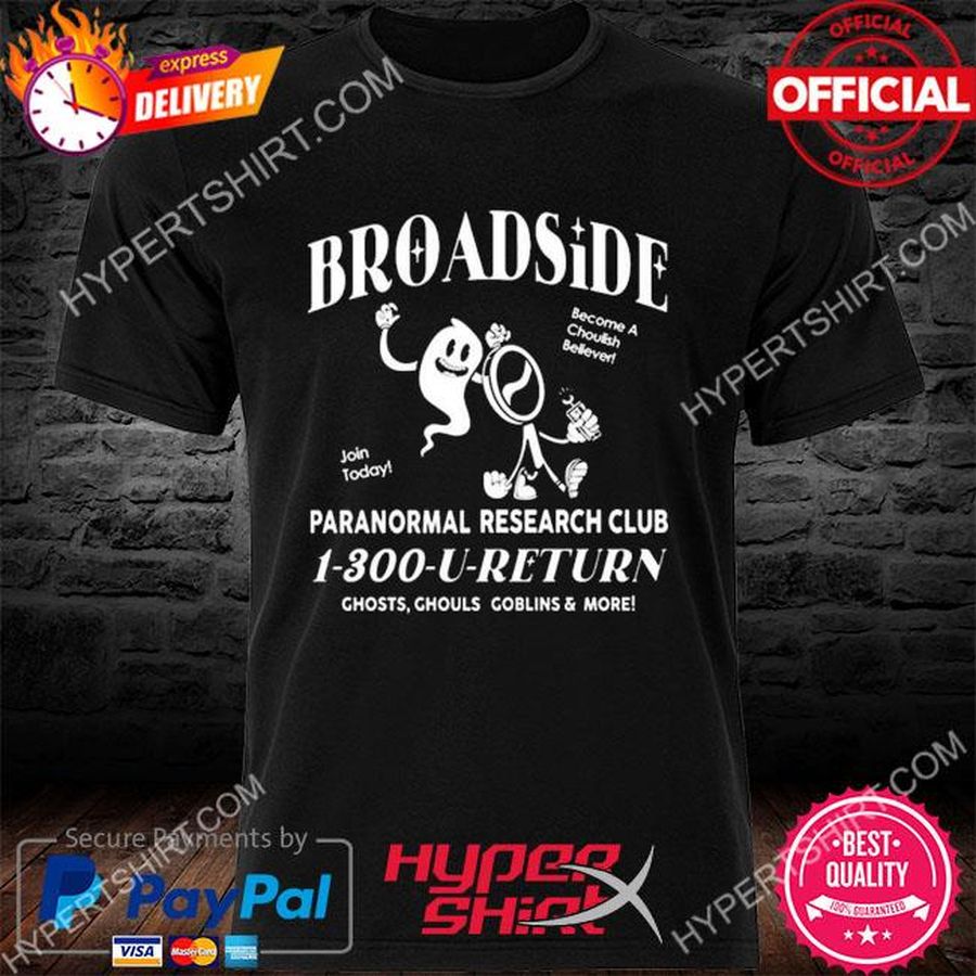 Broadside Halloween 2022 Paranormal Shirt