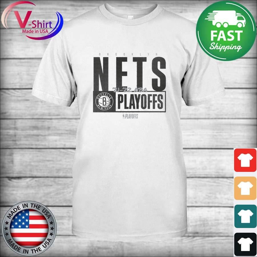 Brooklyn Nets 2021-2022 NBA Playoffs Dunk T-Shirt