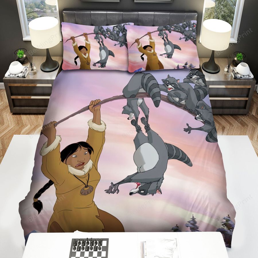 Brother Bear Nita And Bering's Family Bed Sheets Spread Duvet Cover Bedding Sets