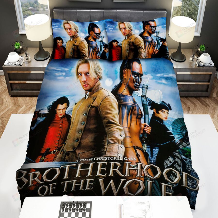 Brotherhood Of The Wolf (2001) Movie Wallpaper Bed Sheets Spread Comforter Duvet Cover Bedding Sets