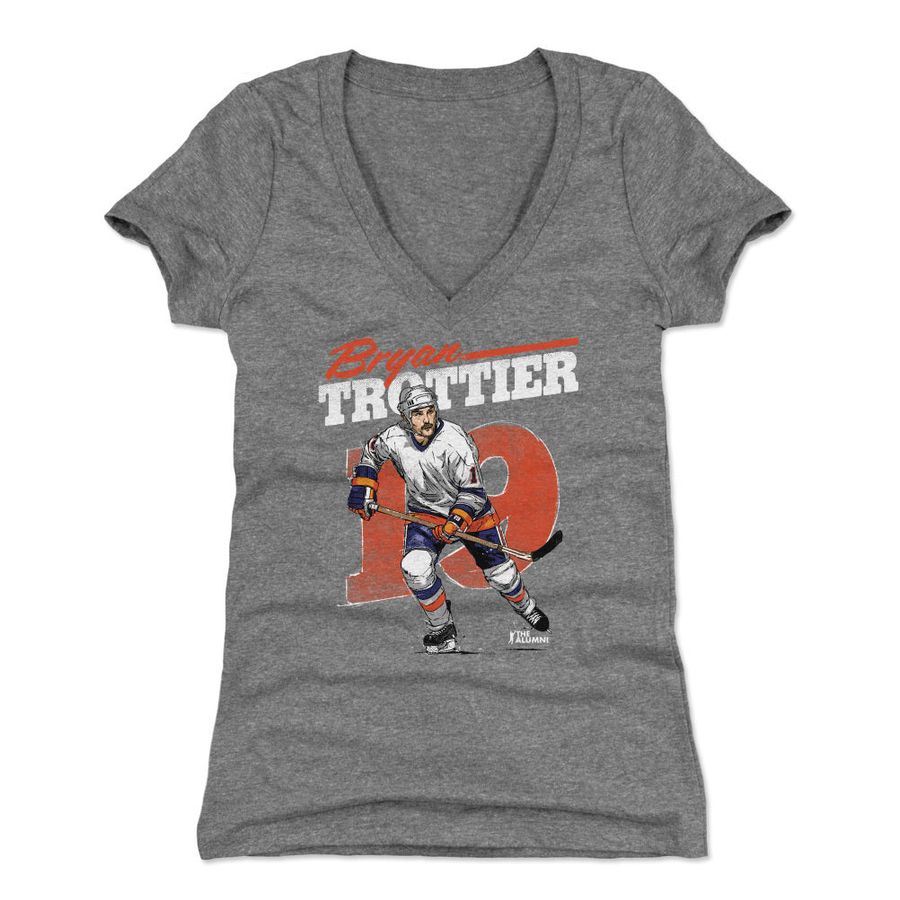 Bryan Trottier New York I Retro WHT - New York Islanders _0t-shirt sweatshirt hoodie Long Sleeve shirt