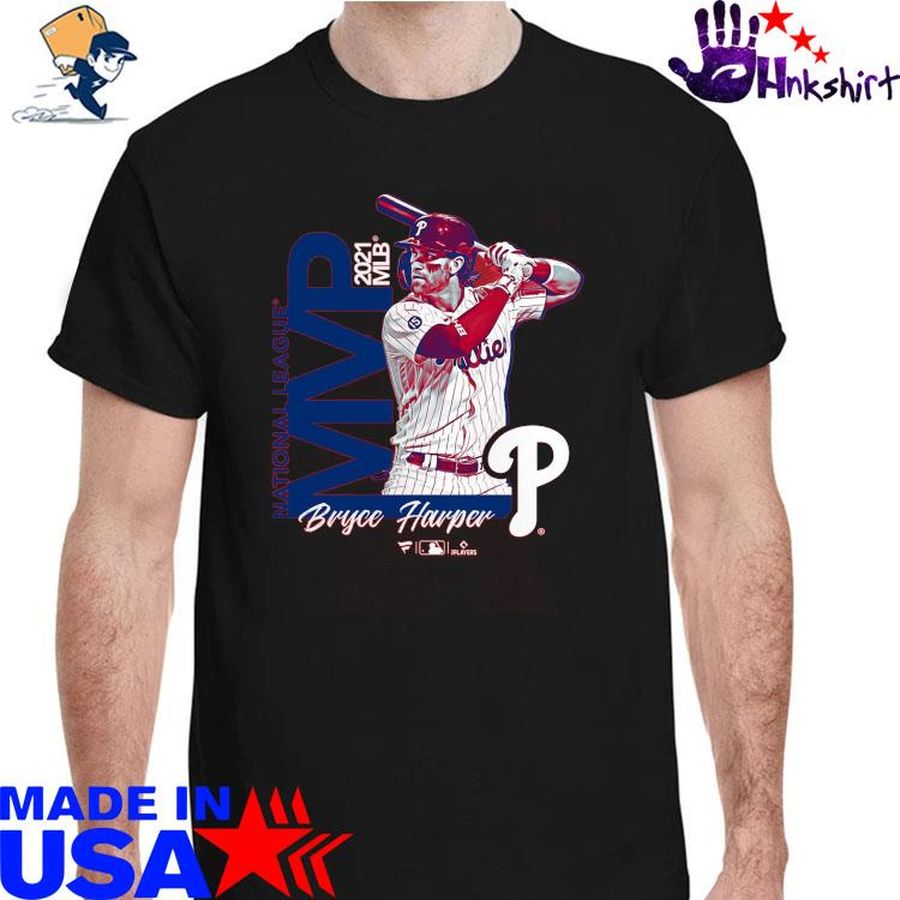 Bryce Harper MVP 2021 MLB National League shirt