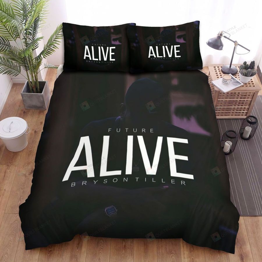 Bryson Tiller Future Alive Bed Sheets Spread Comforter Duvet Cover Bedding Sets