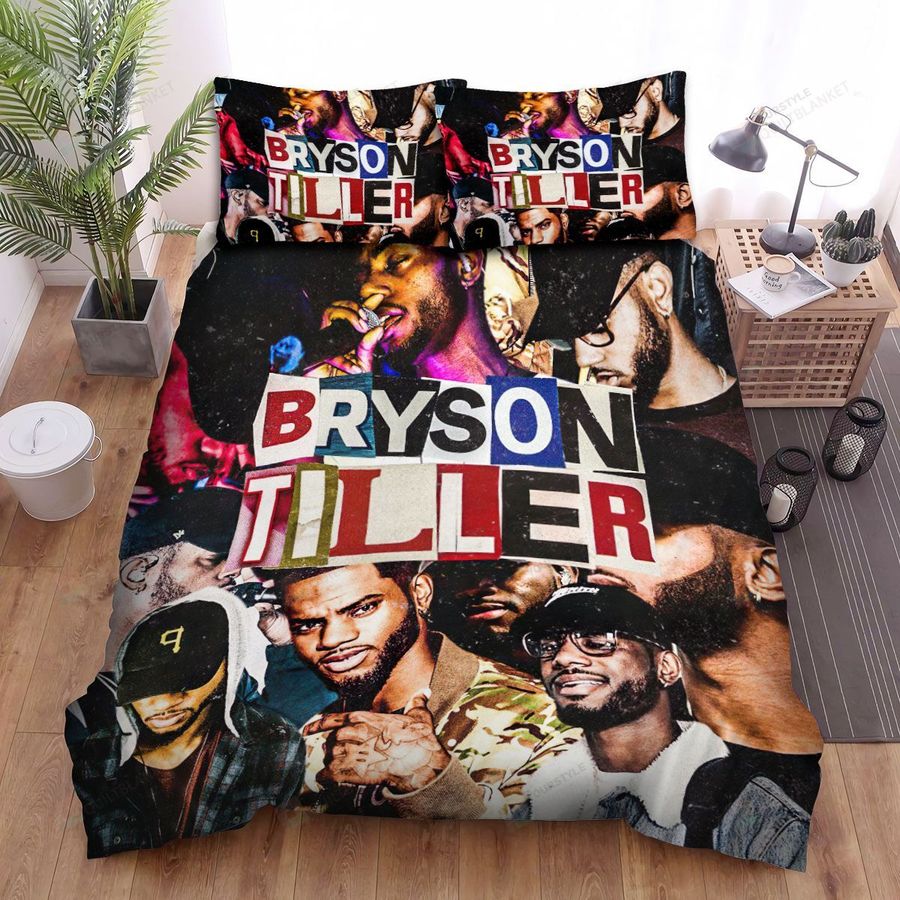 Bryson Tiller Wallpaper Bed Sheets Spread Comforter Duvet Cover Bedding Sets