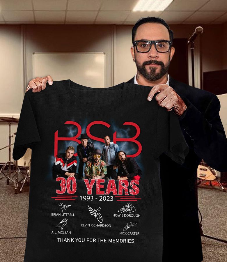 Bsb 30 Years 1993 2023 Thank You For The Memories Shirt