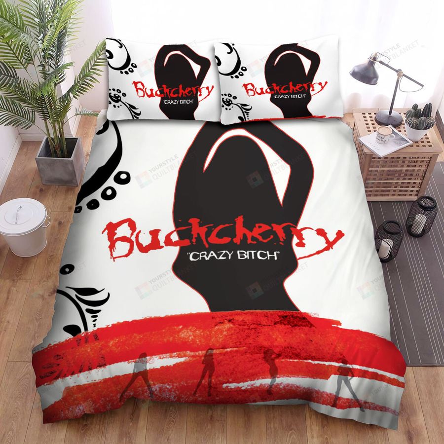 Buckcherry Crazy Bitch Bed Sheets Spread Comforter Duvet Cover Bedding Sets