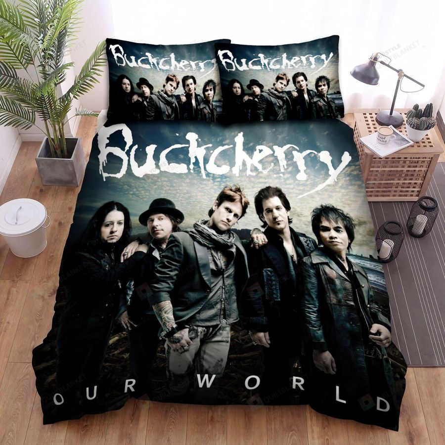 Buckcherry Our World Bed Sheets Spread Comforter Duvet Cover Bedding Sets