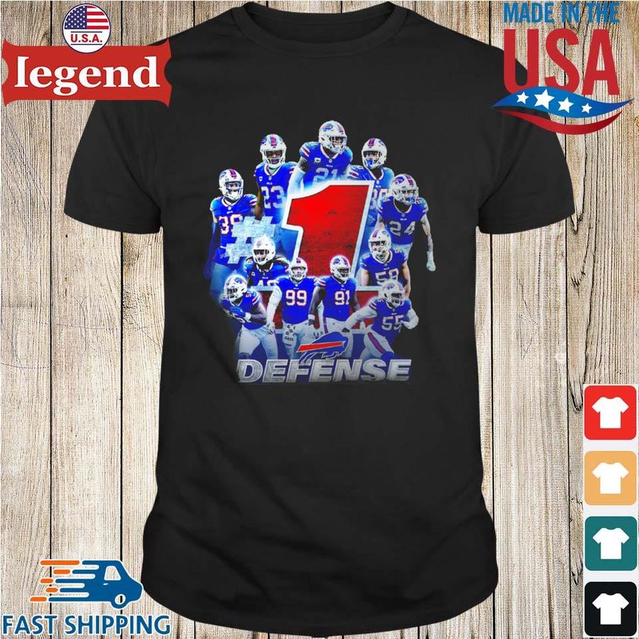 Buffalo Bills Defense No.1 NFL Wins Championships 2022 Shirt