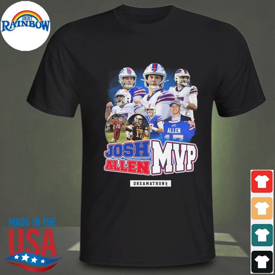 Buffalo Bills Josh Allen MVP Dreamathon Shirt