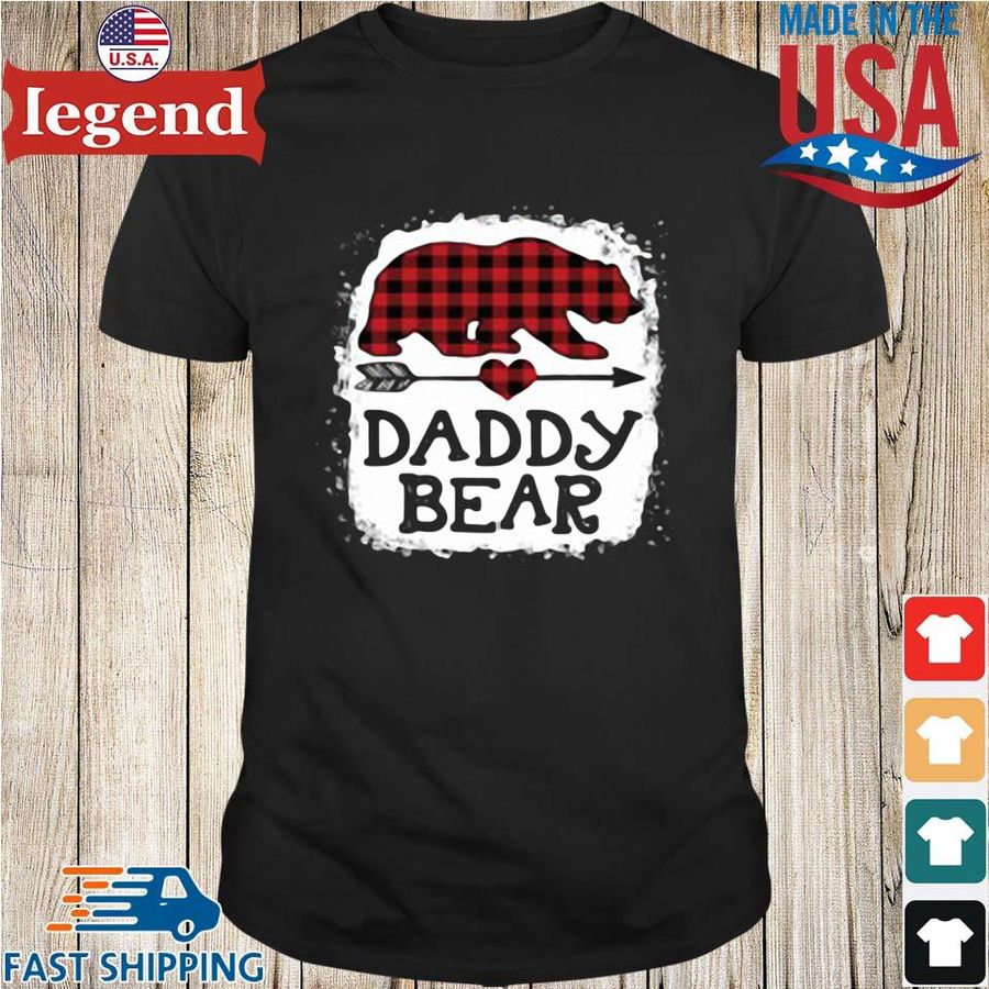 Buffalo Plaid Daddy Bear Shirt