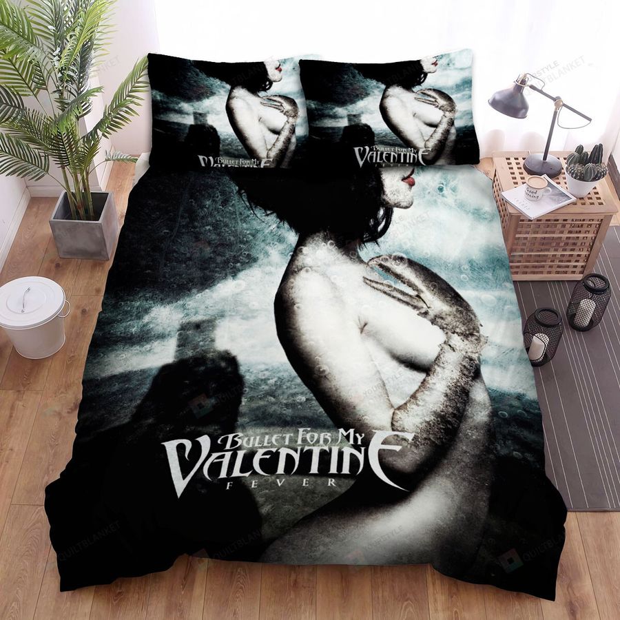Bullet For My Valentine Fever Bed Sheets Spread Comforter Duvet Cover Bedding Sets