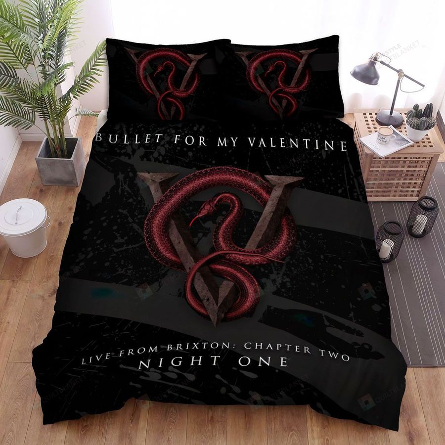 Bullet For My Valentine Night One Bed Sheets Spread Comforter Duvet Cover Bedding Sets