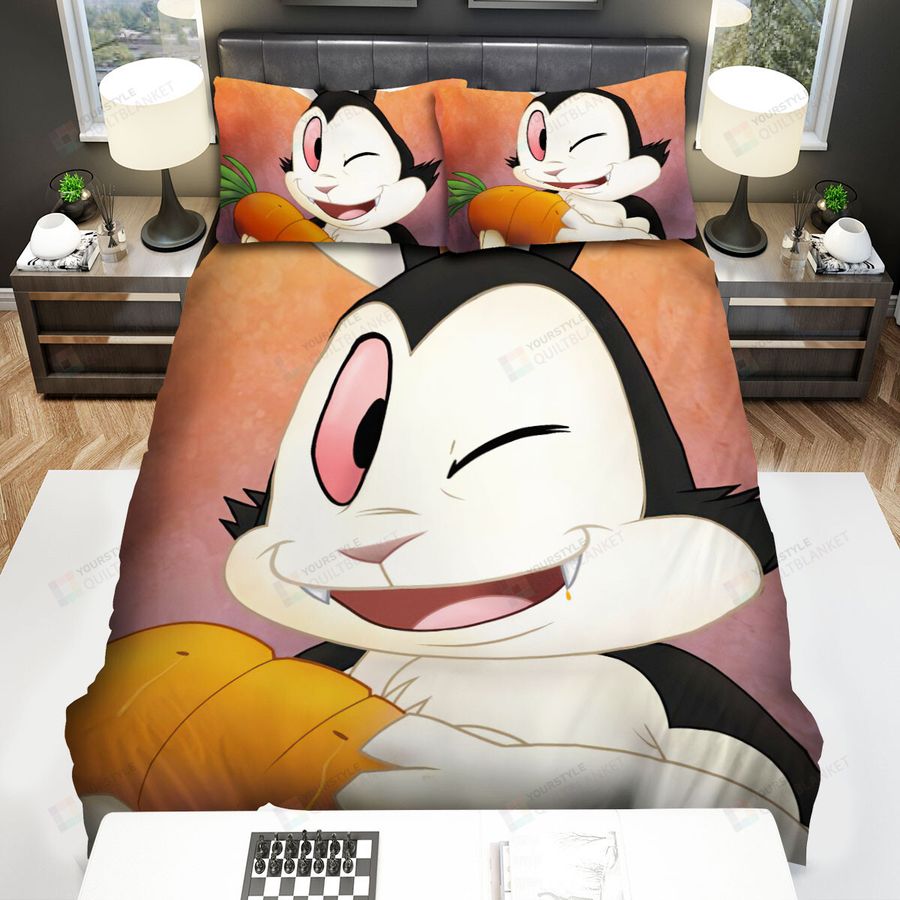 Bunnicula Is Happy Bed Sheets Spread Duvet Cover Bedding Sets