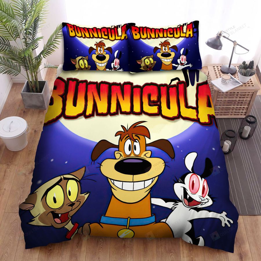 Bunnicula With Chester And Harold Bed Sheets Spread Duvet Cover Bedding Sets