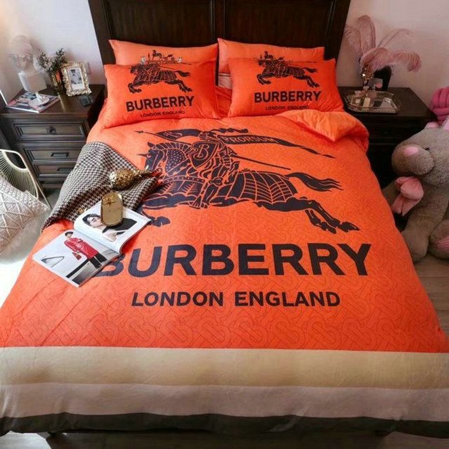 Burberry London Luxury Brand Type 09 Bedding Sets Duvet Cover Bedroom Sets