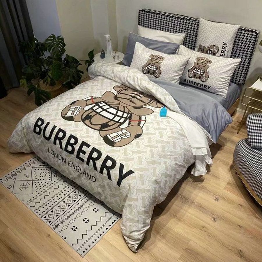 Burberry London Luxury Brand Type 20 Bedding Sets Duvet Cover Bedroom Sets