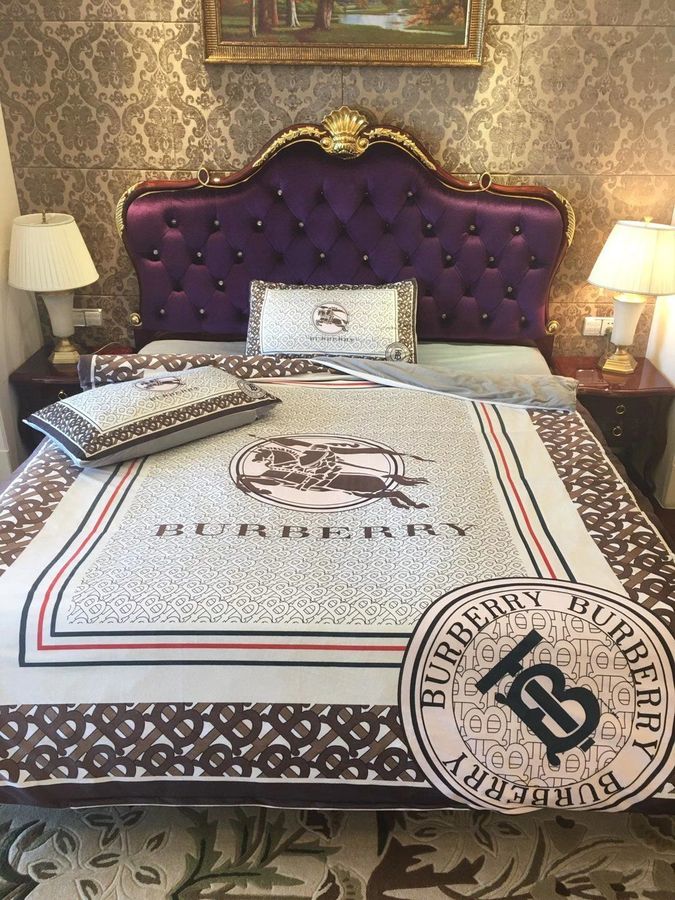 Burberry London Luxury Brand Type 55 Bedding Sets Duvet Cover Bedroom Sets