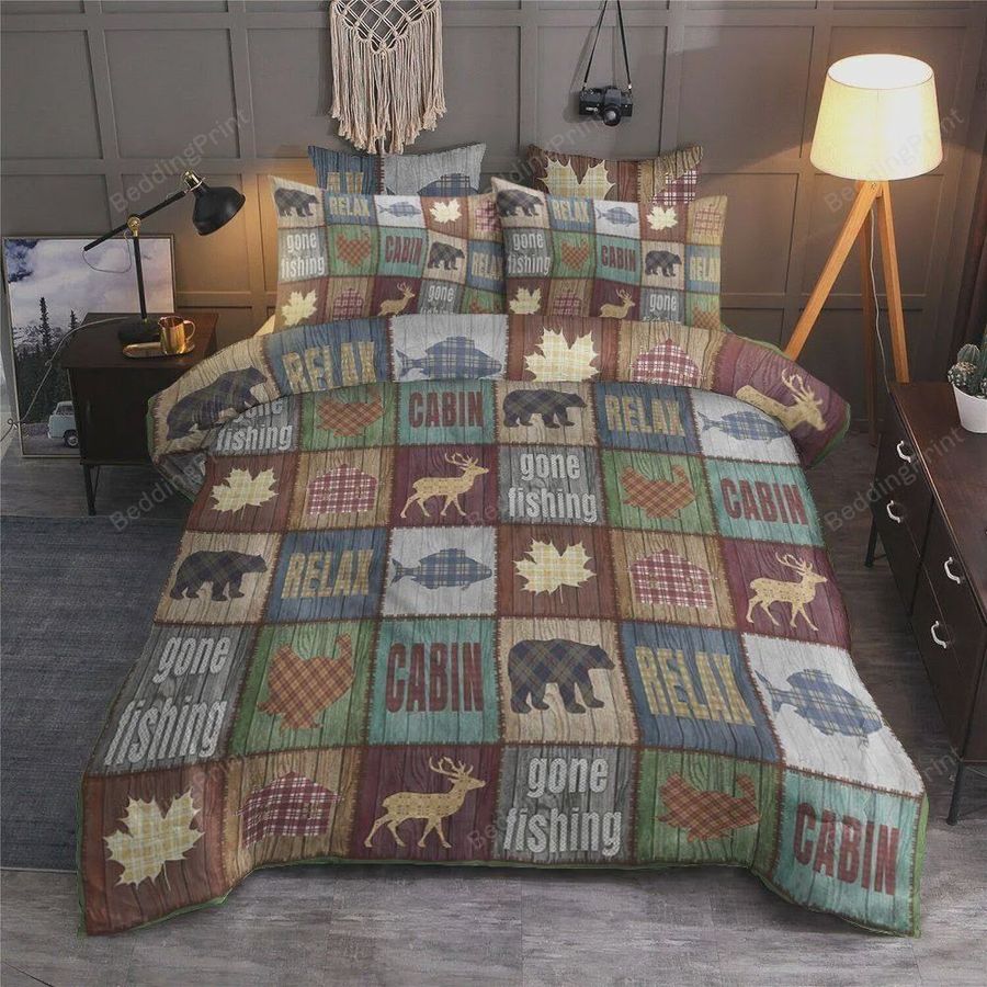 Cabin Lodge Bed Sheets Duvet Cover Bedding Sets