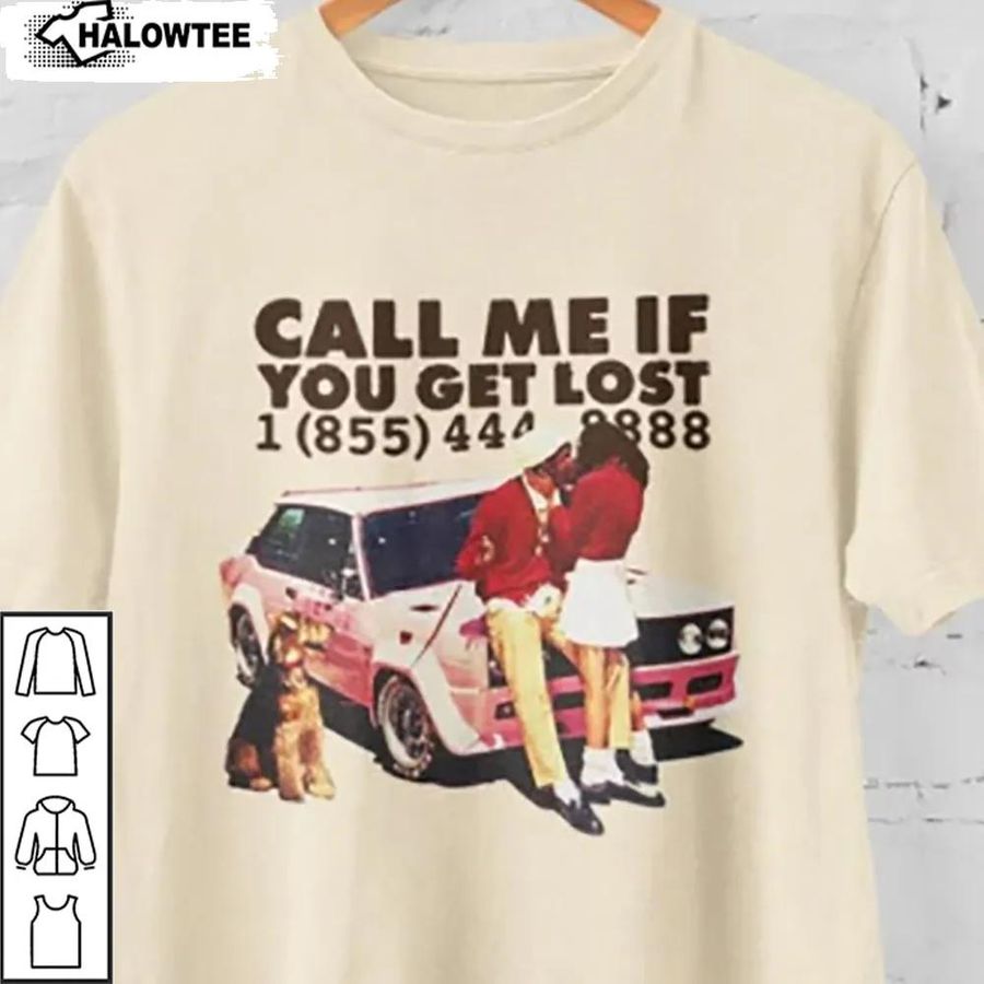 Call Me If You Get Lost T-Shirt Igor In Beige