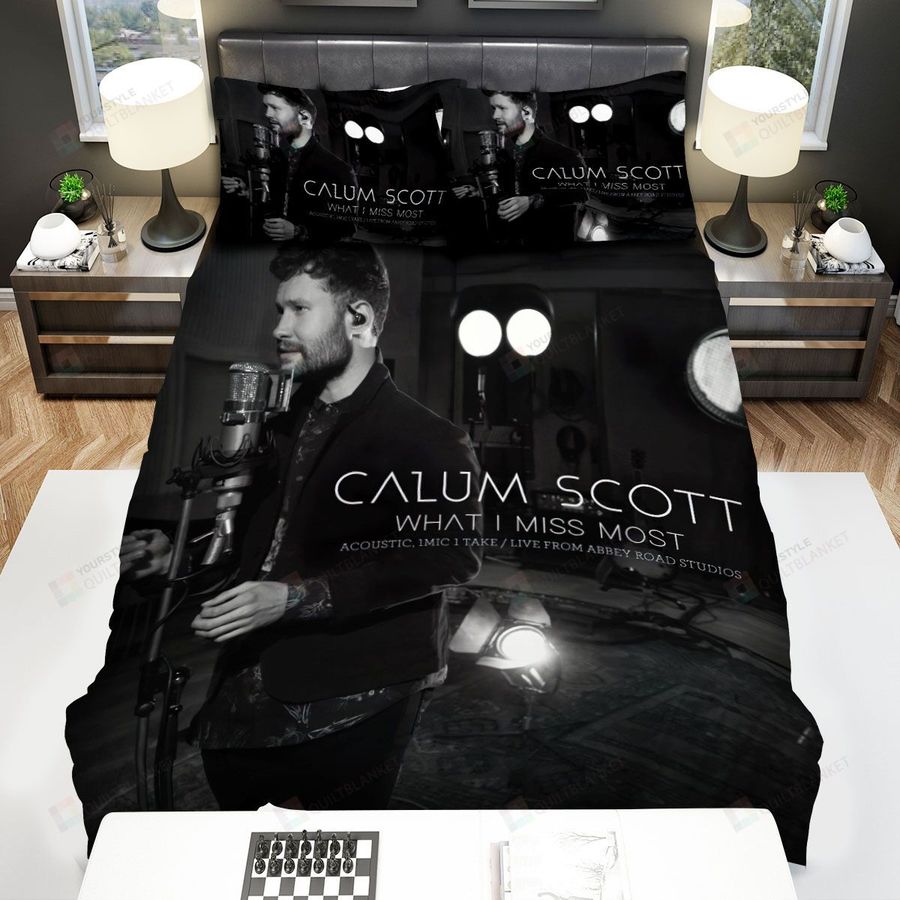 Calum Scott What I Miss Most Bed Sheets Spread Comforter Duvet Cover Bedding Sets