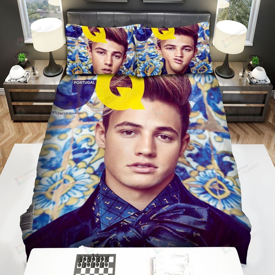 Cameron Dallas Magazines Bed Sheets Spread Comforter Duvet Cover Bedding Sets
