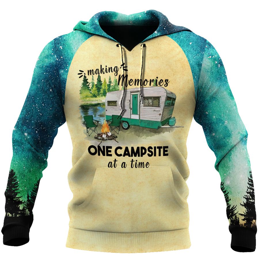 Camping 3D All Over Printed Hoodie DA19052107