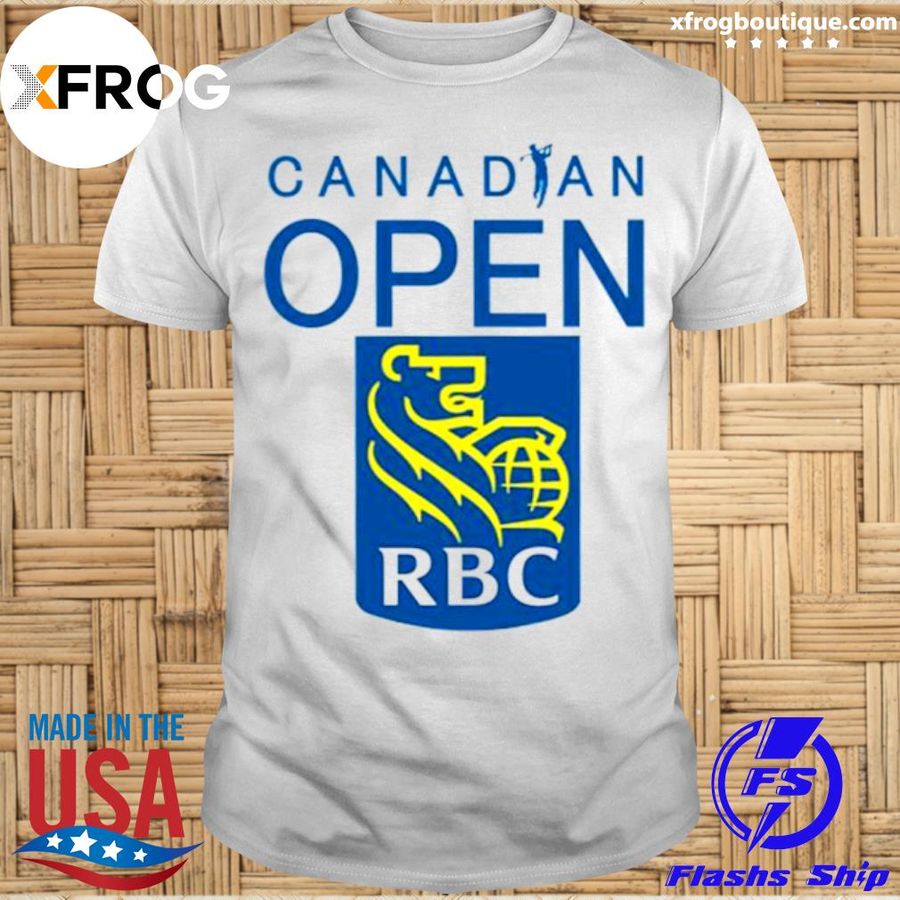 Canadian Open Rbc Golf Blue Logo Shirt