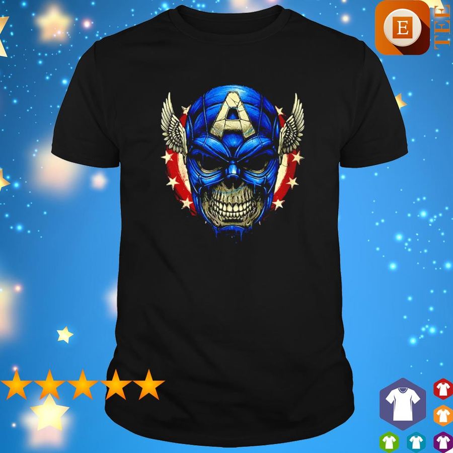 Captain America Skull Avengers Shirt