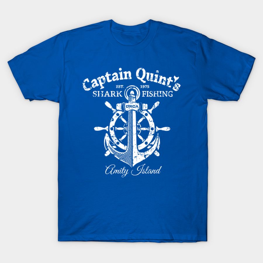 Captain Quint's Shark Fishing T Shirt, Hoodie, Sweatshirt, Long Sleeve