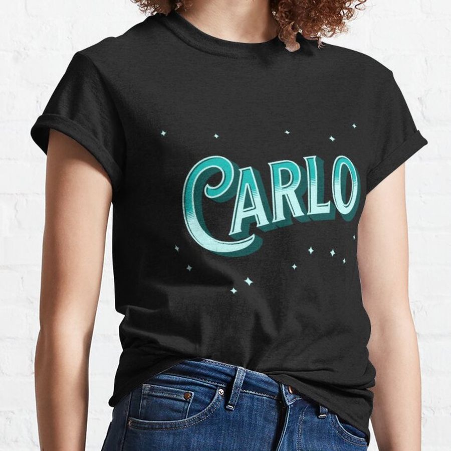 Carlo name personalized Classic T-Shirt