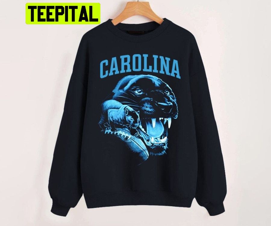 Carolina Football Mascot Vintage Retro American Football Trending Unisex Sweatshirt