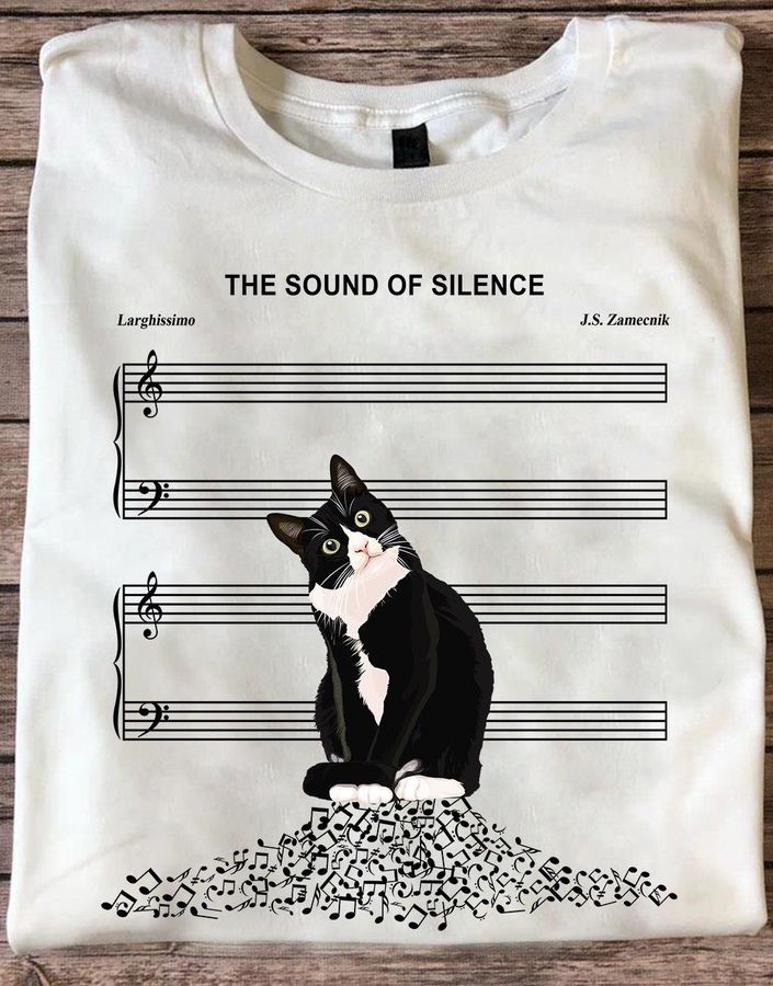 Cat And The Sound Of Silence Shirt