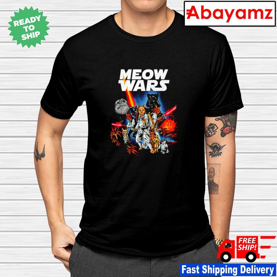 Cat Meow Wars shirt