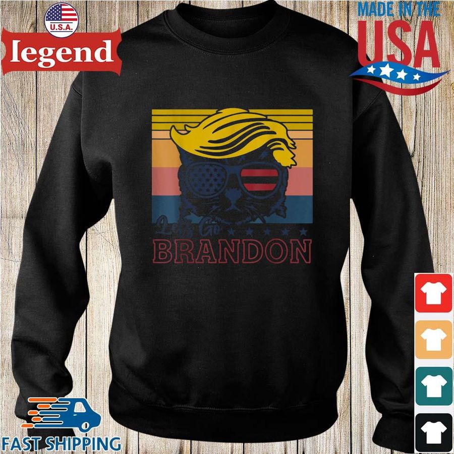 Cat Trump let's go brandon vintage shirt