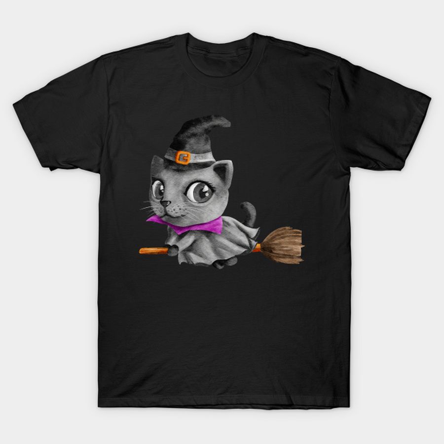 Cat Witch T-shirt, Hoodie, SweatShirt, Long Sleeve