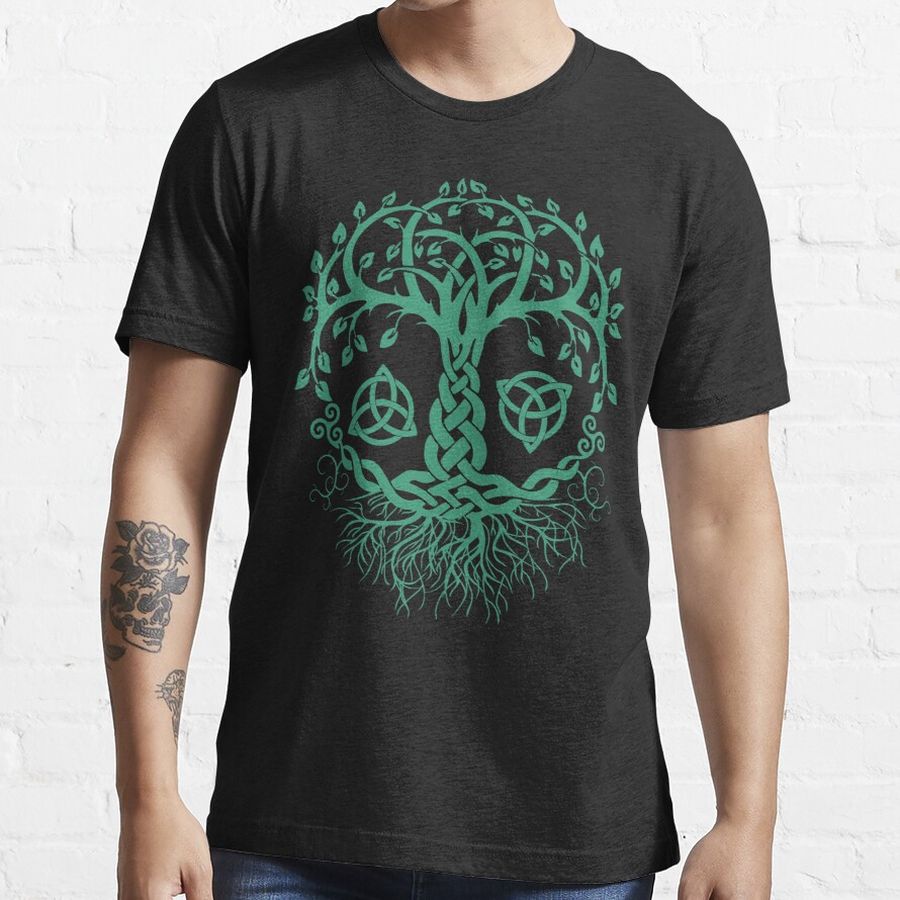 CELTIC TREE OF LIFE - PAGAN, VIKING, CELTIC AND DRUIDISM Essential T-Shirt