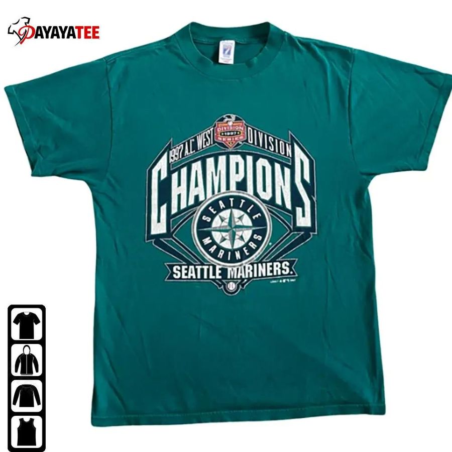 Champion Seattle Mariners Baseball Crewneck Shirt Vintage Logo Graphic Unisex Gift For Lovers