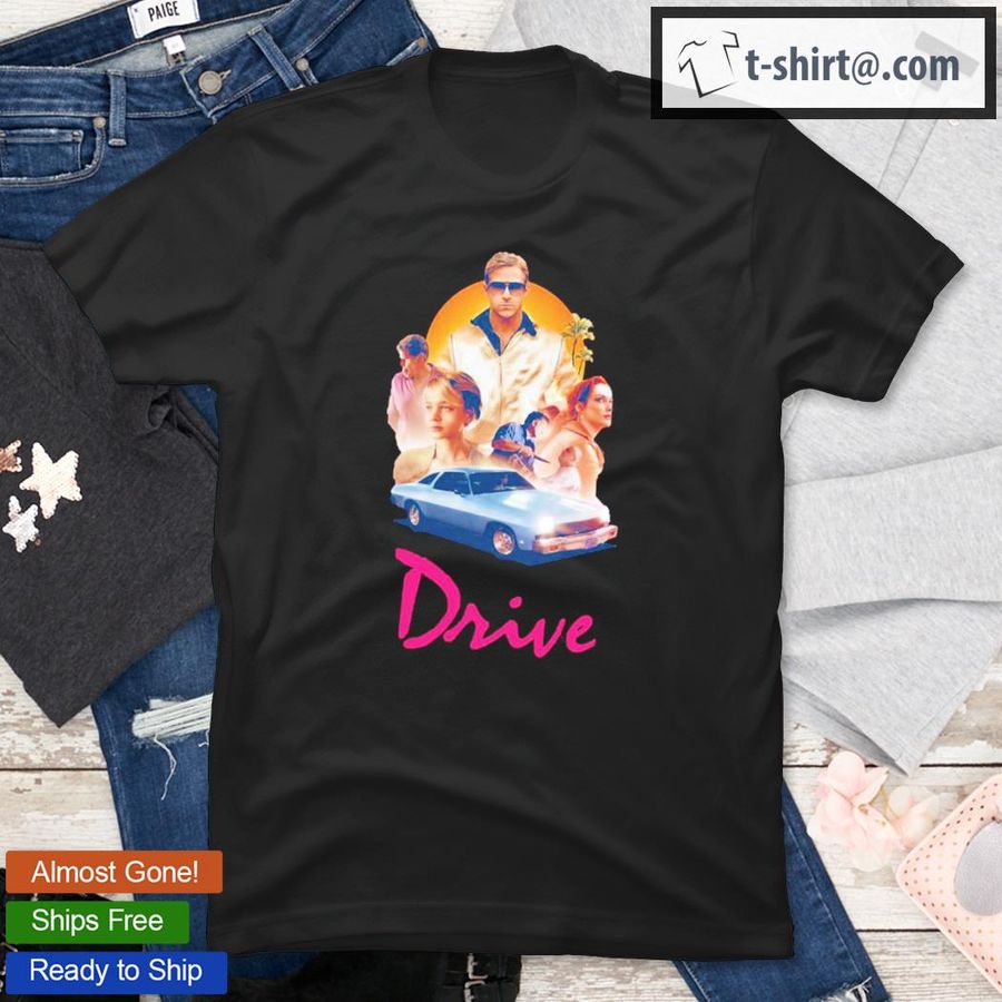 Characters Design In Drive Movie T-Shirt
