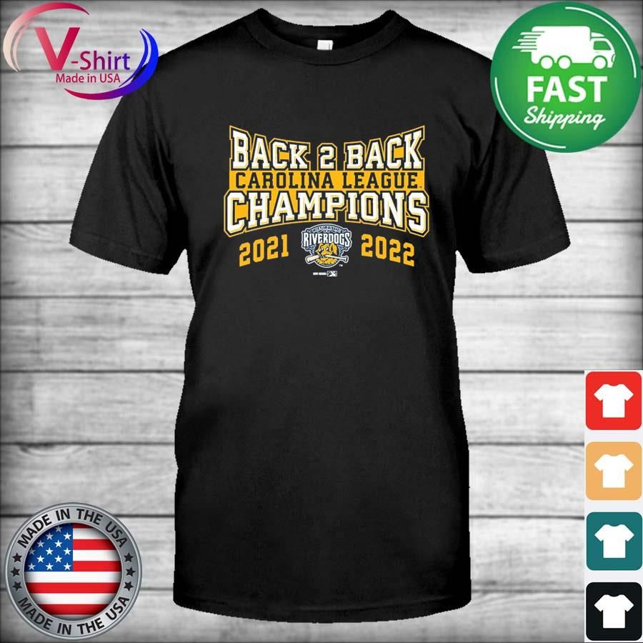 Charleston Carolina League Back 2 Back Champions 2021 2022 Shirt