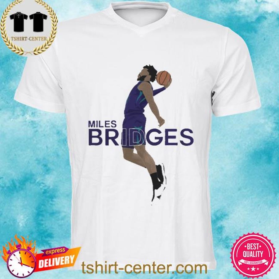 Charlotte Hornets NBA Miles Bridges Minimalist shirt