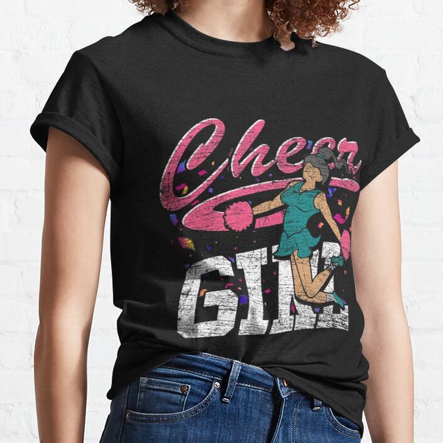Cheer Girl Cheerleader Cheer Practice Cheering Cheerleading Classic T-Shirt
