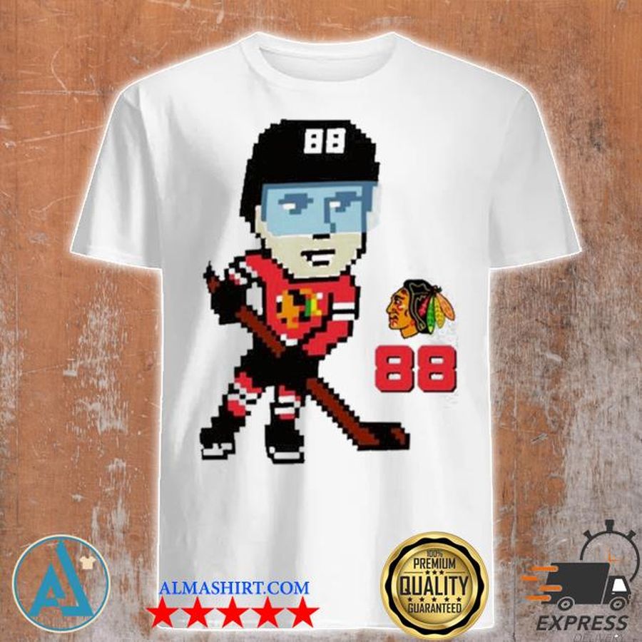 Chicago blackhawks pixel player patrick kane shirt