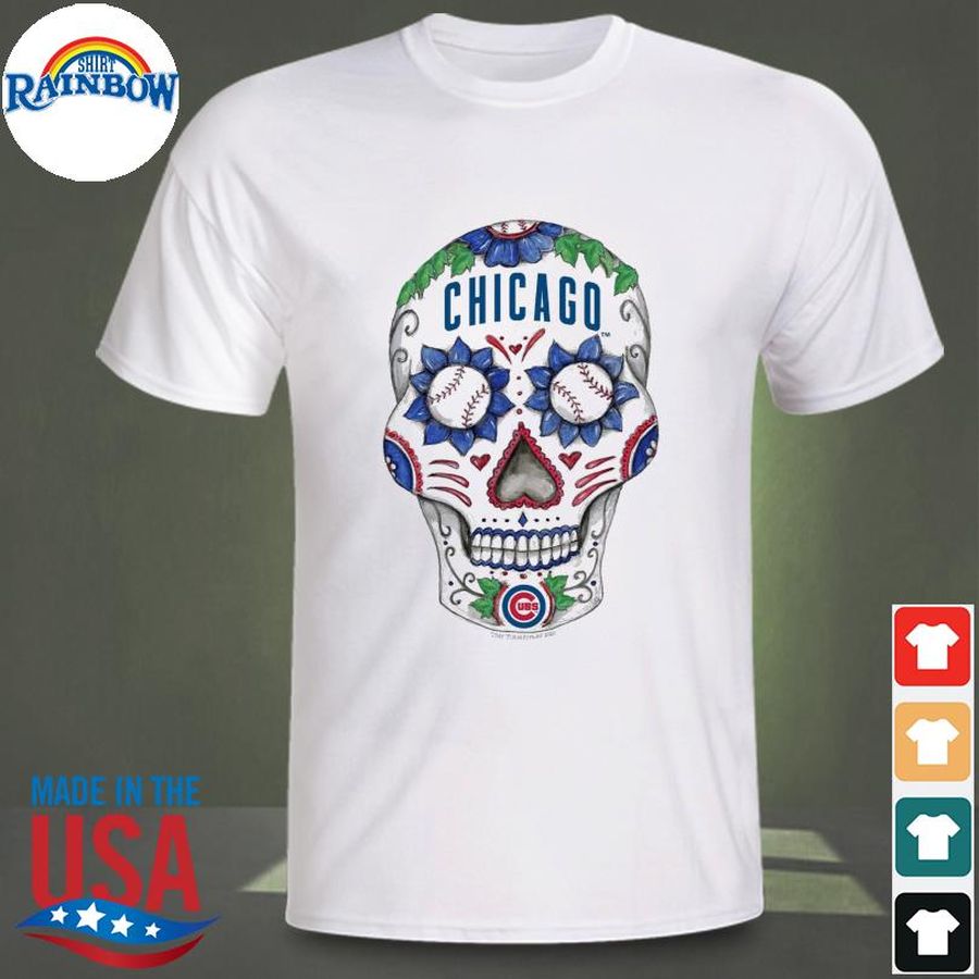 Chicago Cubs Sugar Skull 2022 Shirt