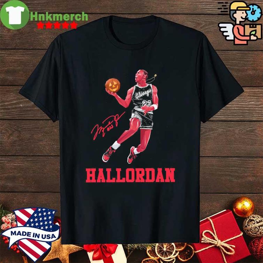 Chicago Michael Jordan #23 Hallordan signature shirt