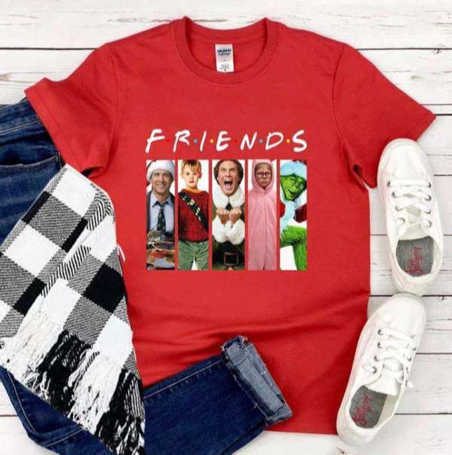 Christmas Friends Movie T Shirt Merch