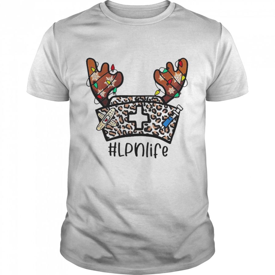 Christmas Reindeer Nurse Hat LPN Life Sweater Shirt