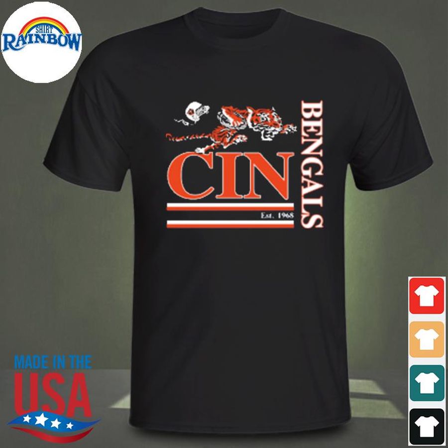 Cincinnati Bengals Black Wordmark Logo Shirt