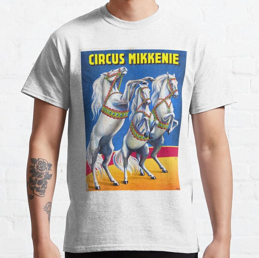 Circus Mikkenie, vintage circus poster Classic T-Shirt